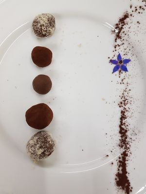 Gianduia Hummus  at Il Cardo e l'Ortica in Mondovi