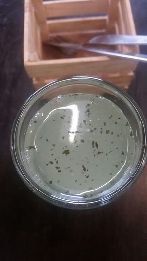 Agua de tuna con albahaca  at Itacatl Fonda Vegana in Mexico City