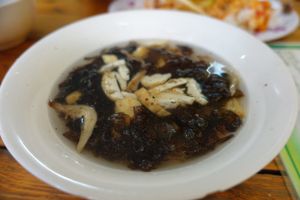 Mushroom and Seaweed Soup for 20,000 VND at Chan Nhu II in Ho Chi Minh City