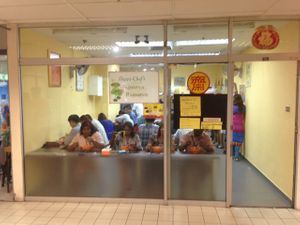 Outside view at Wonder Chef's Veggie in Kuala Lumpur