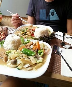 Main dish  at Vlaire Uisine in Vienna