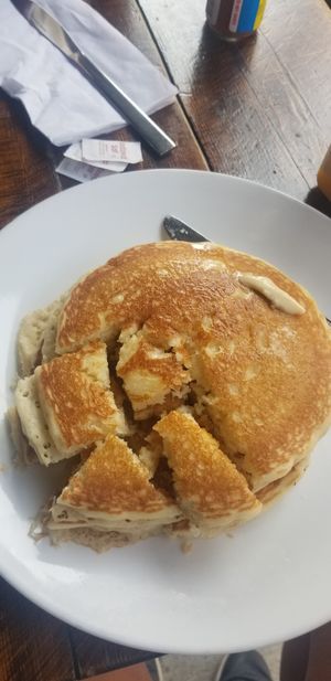 Awesome Pancakes at Meme's Healthy Nibbles in Brooklyn