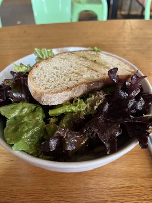 Vegan salad at Tender Greens in San Diego