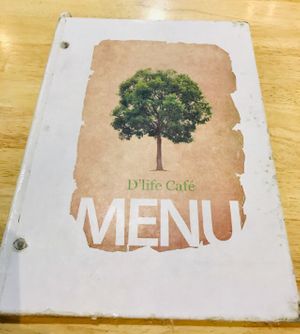 Menu  at D'Life in Kepong