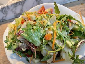 salad at Vapiano in Leipzig