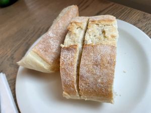 bread at Vapiano in Leipzig