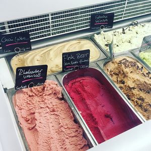 Lots of vegan options  at TONIS in Leipzig