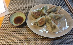 Dumplings at Zen in Five Seasons  in Kowloon