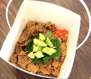 SOY MEAT BEEF BOWL at Hourglass in Nagoya