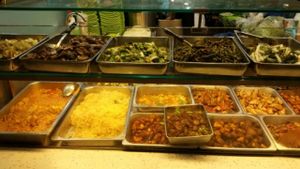 economic rice at e Veg 益素食 - VivoCity in Central Singapore