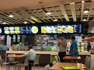 Stall front at e Veg 益素食 - VivoCity in Central Singapore