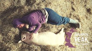 PEAK co-founder, Michelle Pruitt. at Peak Animal Sanctuary in Freedom