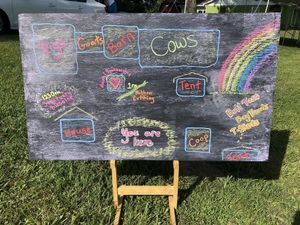 PEAK property map. at Peak Animal Sanctuary in Freedom