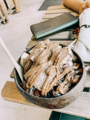 Allll the almond butta  at SoHo Juice in St Petersburg