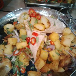 Bombay chip butty at Mowgli in Manchester