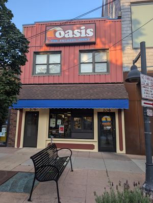  at Oasis - The Falafel Joint in Iowa City