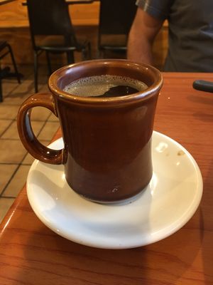 Turkish coffee at Oasis - The Falafel Joint in Iowa City