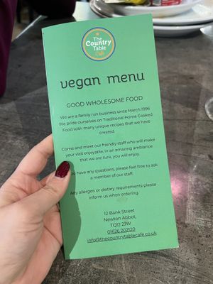   at The Country Table Cafe in Newton Abbot