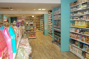 Spreads, Dry Packaged foods and Supplements at Sheel Pharmacy in South East London