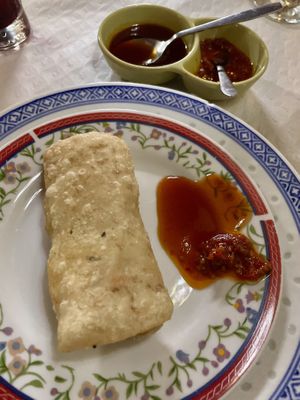 Spring roll  at Nova China in Porto