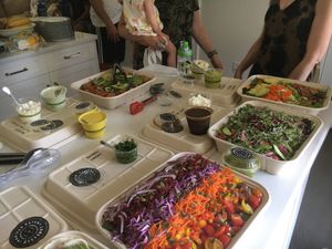 Delivery for catering for party of 28 people. at Laney & Lu in Exeter