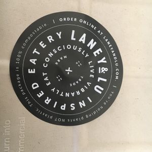 Logo at Laney & Lu in Exeter