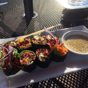 nori roll at Laney & Lu in Exeter