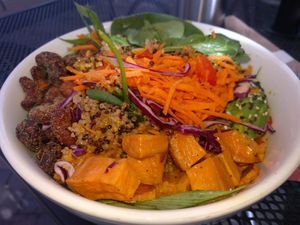 Colorful curry at Laney & Lu in Exeter