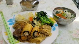 Food at Xiang Ji 香積廚素食 in New Territories