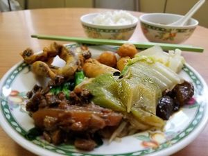Food at Xiang Ji 香積廚素食 in New Territories