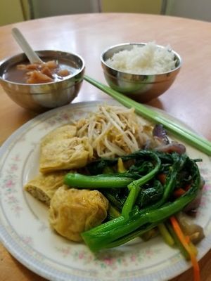 Food at Xiang Ji 香積廚素食 in New Territories