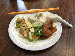 Food at Xiang Ji 香積廚素食 in New Territories