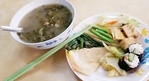 Food at Xiang Ji 香積廚素食 in New Territories
