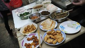 Buffet at Xiang Ji 香積廚素食 in New Territories