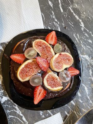 spontane yapılan bir pasta at Cafe Eli in Izmir