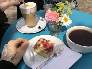 cake & coffee at Coffifee in Stralsund