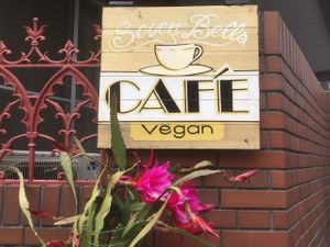 Vegan Restaurant Cafe. Spacious and bright,  at Seven Bells Cafe in Tachikawa