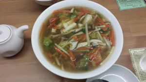 Soup at Seven Bells Cafe in Tachikawa