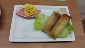 Spring Rolls at Seven Bells Cafe in Tachikawa