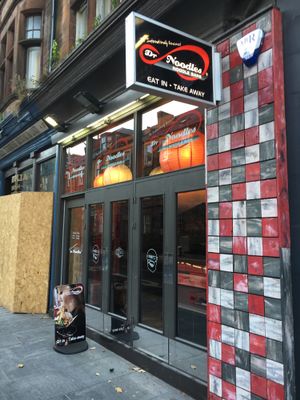 Exterior at Dr Noodles in Dundee