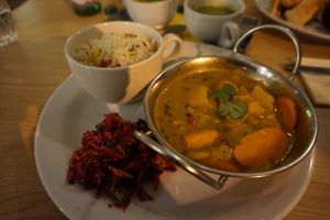 Thai curry  at Avery & Co in Dundee