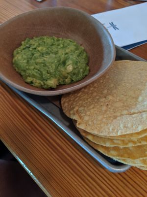 Size small guac at Bar Taco in Reston