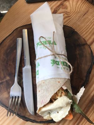 Shawarma at La Verde in Lima