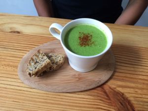 soup at La Verde in Lima