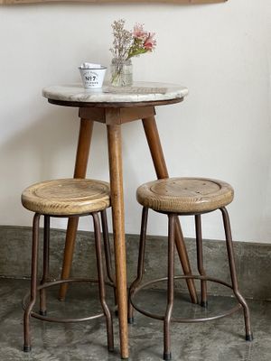 Small tables #Veganuary at La Verde in Lima