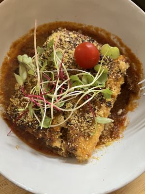 Pastel de choclo  at La Verde in Lima