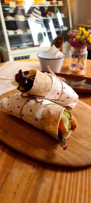 Shawarma  at La Verde in Lima