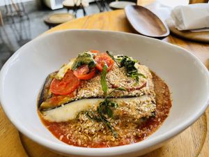 Eggplant Lasagna   at La Verde in Lima