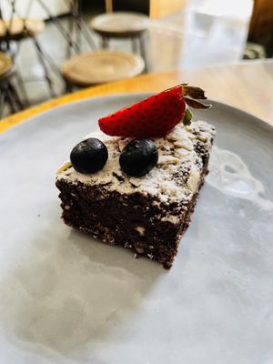 Brownie  at La Verde in Lima