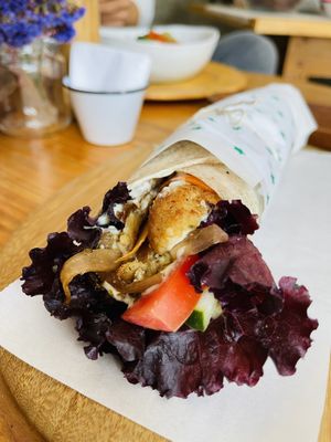 Shawarma   at La Verde in Lima